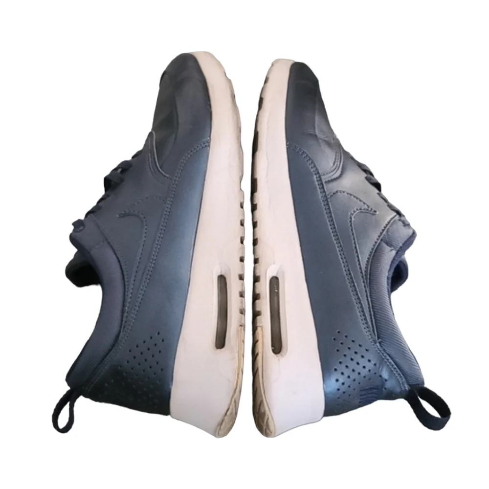 NIKE AIR MAX THEA SE Metallic Blue Sneakers Womens 9.5 Running Trainers